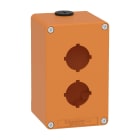 SCHNEIDER ELECTRIC - Pulsantiera vuota arancio  M20 2 fori 30MM  80X130X77 UL CSA