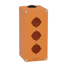 SCHNEIDER ELECTRIC - Pulsantiera vuota arancio  M25 3 fori 30MM  80X175X77 UL CSA