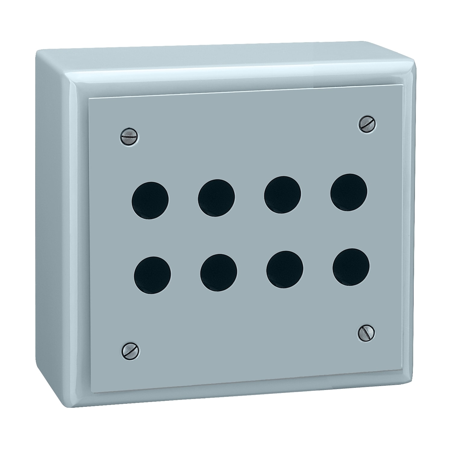 SCHNEIDER ELECTRIC - Pulsantiera vuota XB2-S - metallo - 8 fori su 4 file