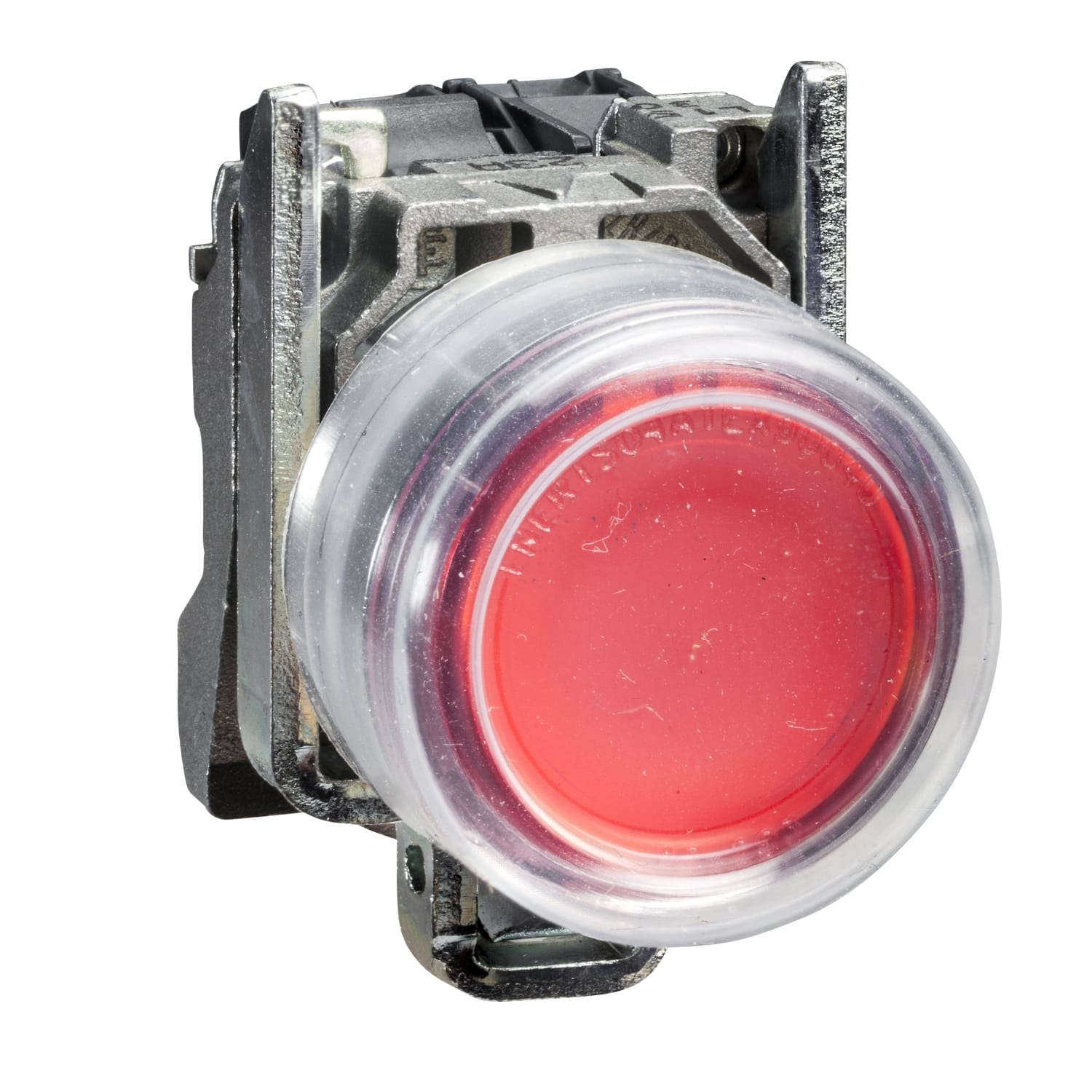 SCHNEIDER ELECTRIC - Pulsante luminoso rosso Ø22 - 24V - ATEX