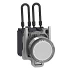 SCHNEIDER ELECTRIC - Pulsante di test lampada spia bianca 24V- Ø22