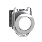 SCHNEIDER ELECTRIC - Pulsante luminoso bianco filopannello LED universale 120VAC 1NO+1NC- Ø30