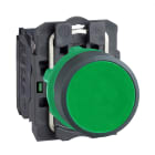 SCHNEIDER ELECTRIC - Pulsante verde Ø22 - filoghiera ad impulso - 1NO