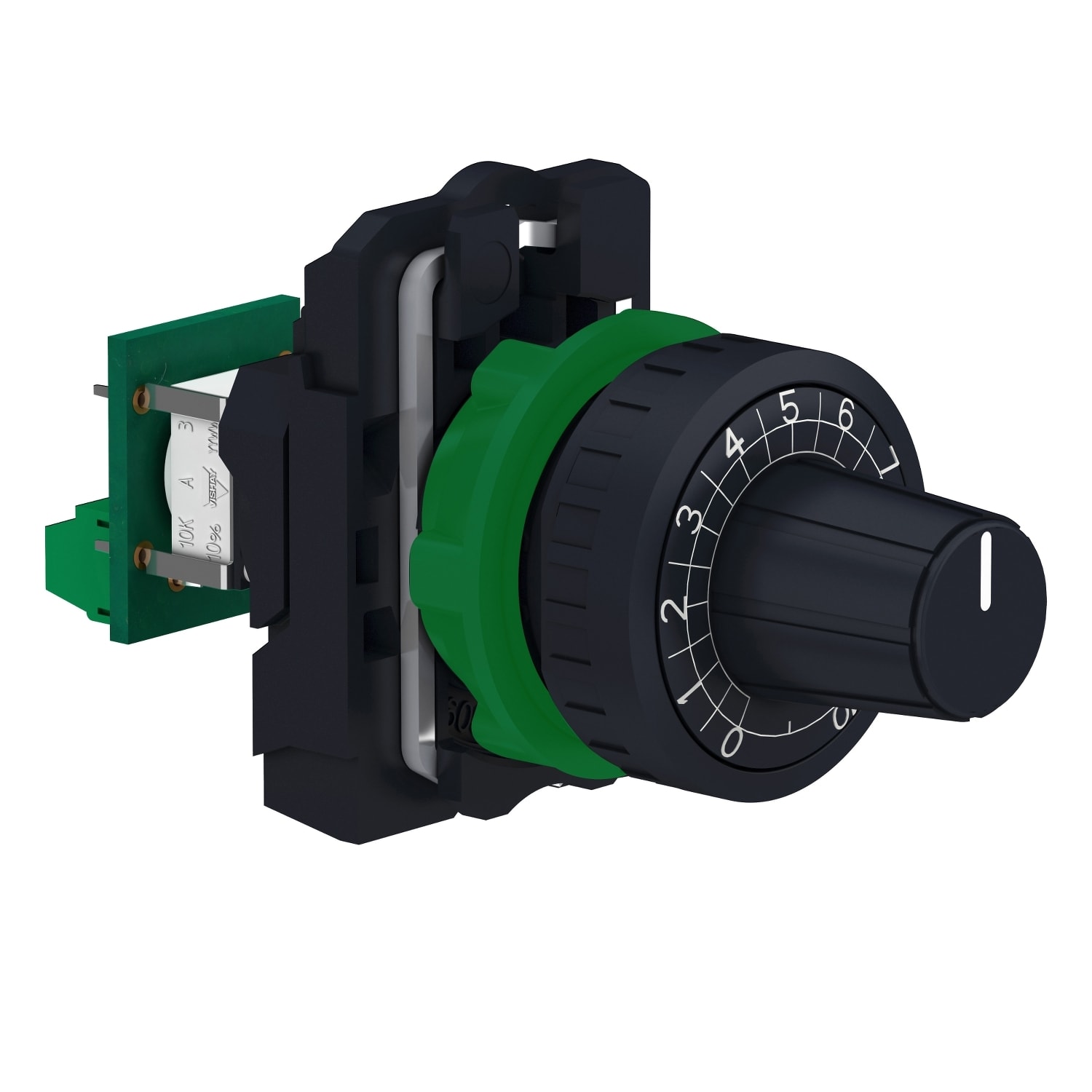 SCHNEIDER ELECTRIC - Testa potenziometro 470K completo Ø22