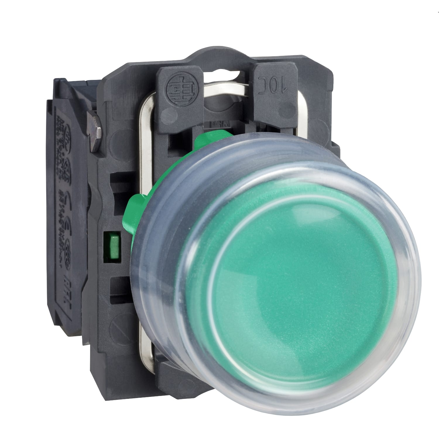 SCHNEIDER ELECTRIC - Pulsante verde Ø22 - ad impulso - 1NO