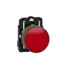 SCHNEIDER ELECTRIC - Lampada spia completa Ø22 - rossa - LED universale - 24Vac/dc