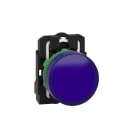 SCHNEIDER ELECTRIC - Lampada spia completa Ø22 - blu - LED universale - 24Vac/dc