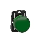 SCHNEIDER ELECTRIC - Lampada spia completa Ø22 - IP65 - verde - LED universale - 120Vac