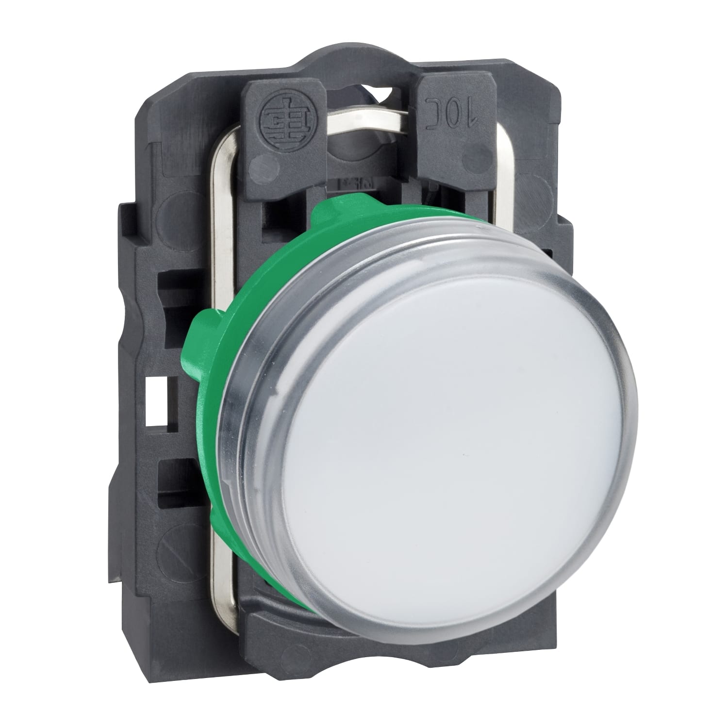 SCHNEIDER ELECTRIC - Lampada spia completa Ø22 - IP65 - bianca - LED universale - 230Vacac