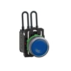 SCHNEIDER ELECTRIC - Pulsante di test lampada spia blu 24V- Ø22