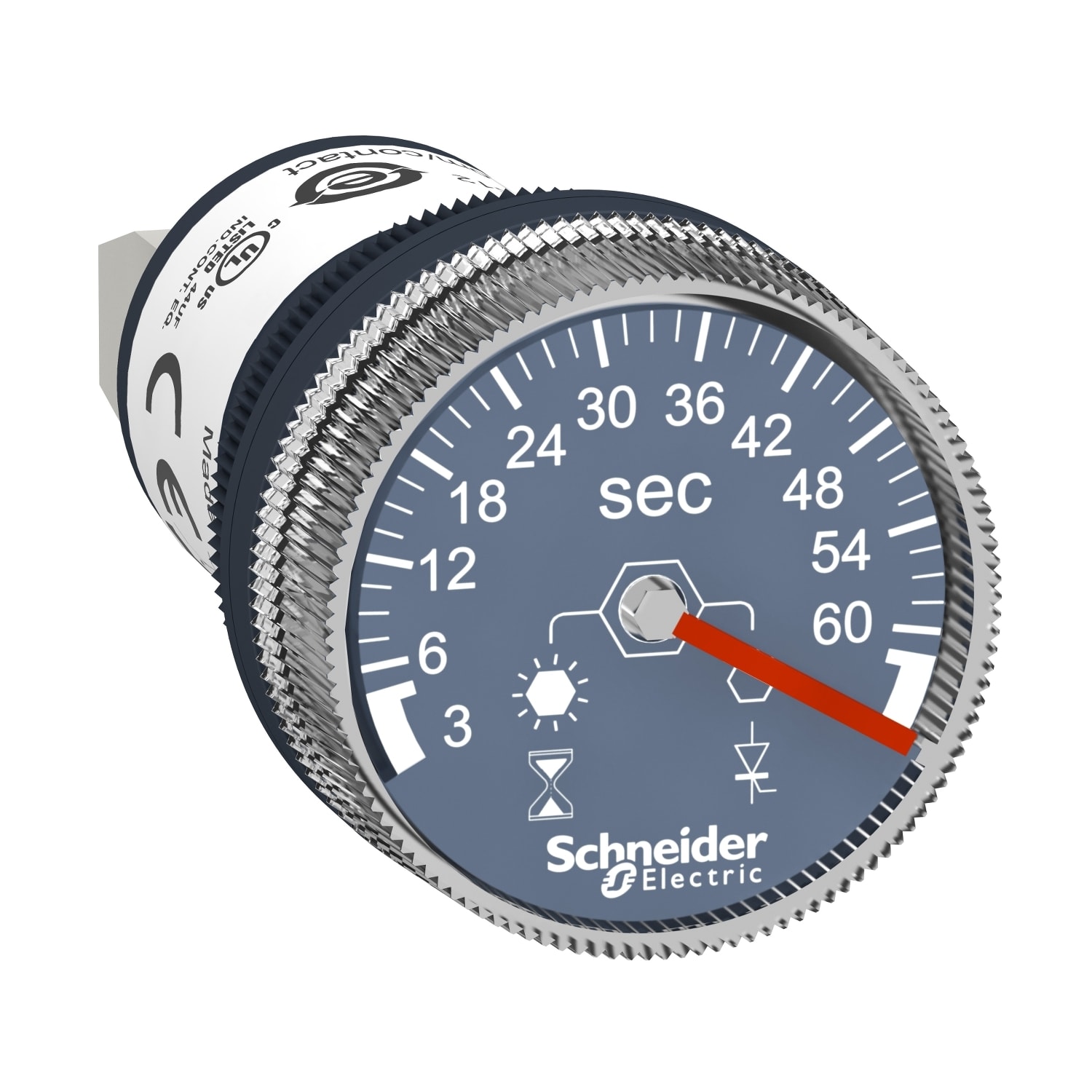 SCHNEIDER ELECTRIC - Timer monofunzione 3..60s, 100..240V ca/cc - Ø22