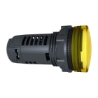 SCHNEIDER ELECTRIC - Lampada spia monoblocco gialla Ø22 con LED integrato 230Vac