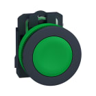 SCHNEIDER ELECTRIC - Harmony XB5, pulsante verde filopannello, in plastica, ad impulso, Ø30 1NO