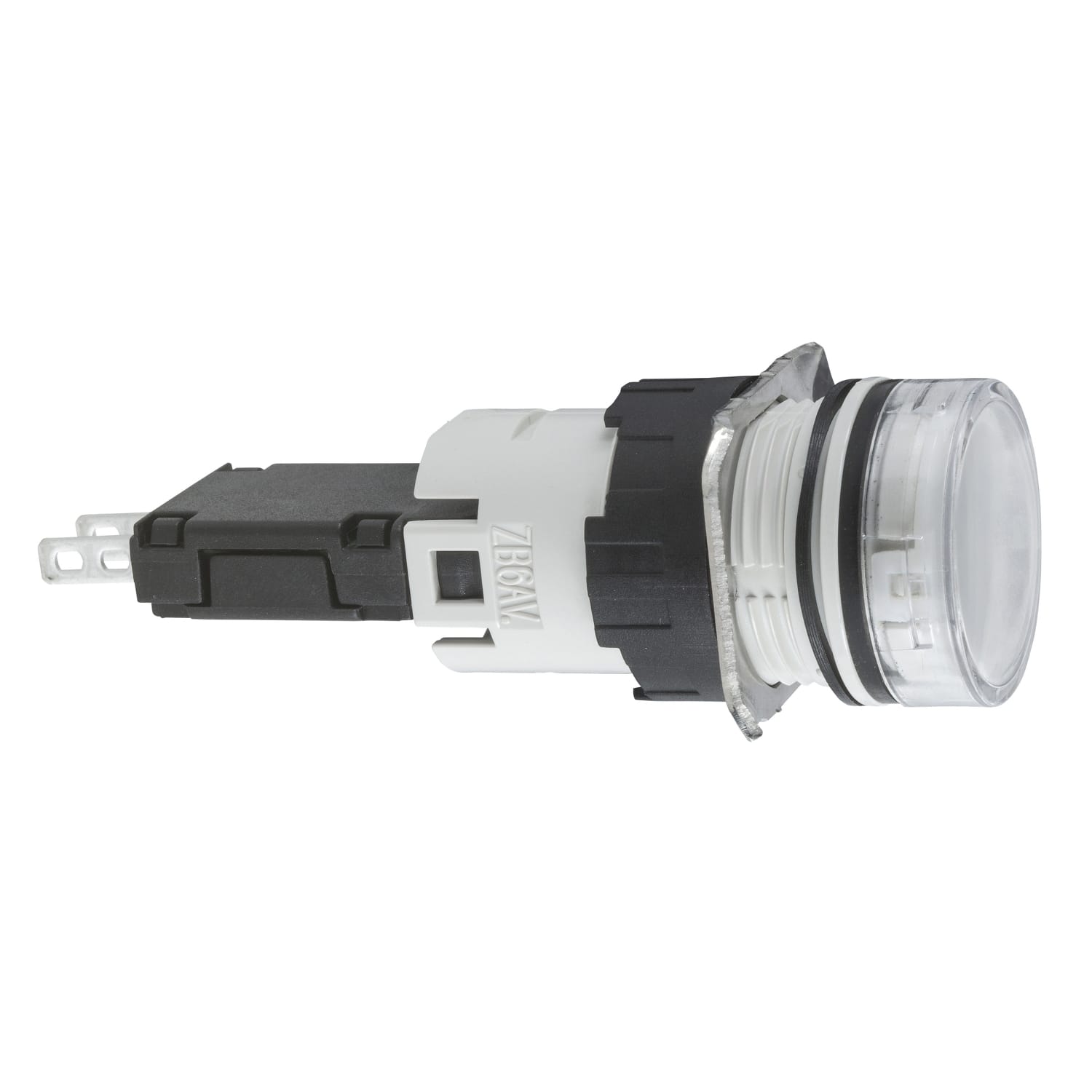 SCHNEIDER ELECTRIC - Lampada spia circolare Ø16 - IP65 - bianca - led integrato - 24V