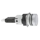 SCHNEIDER ELECTRIC - Lampada spia circolare Ø16 - IP65 - bianca - led integrato - 24V