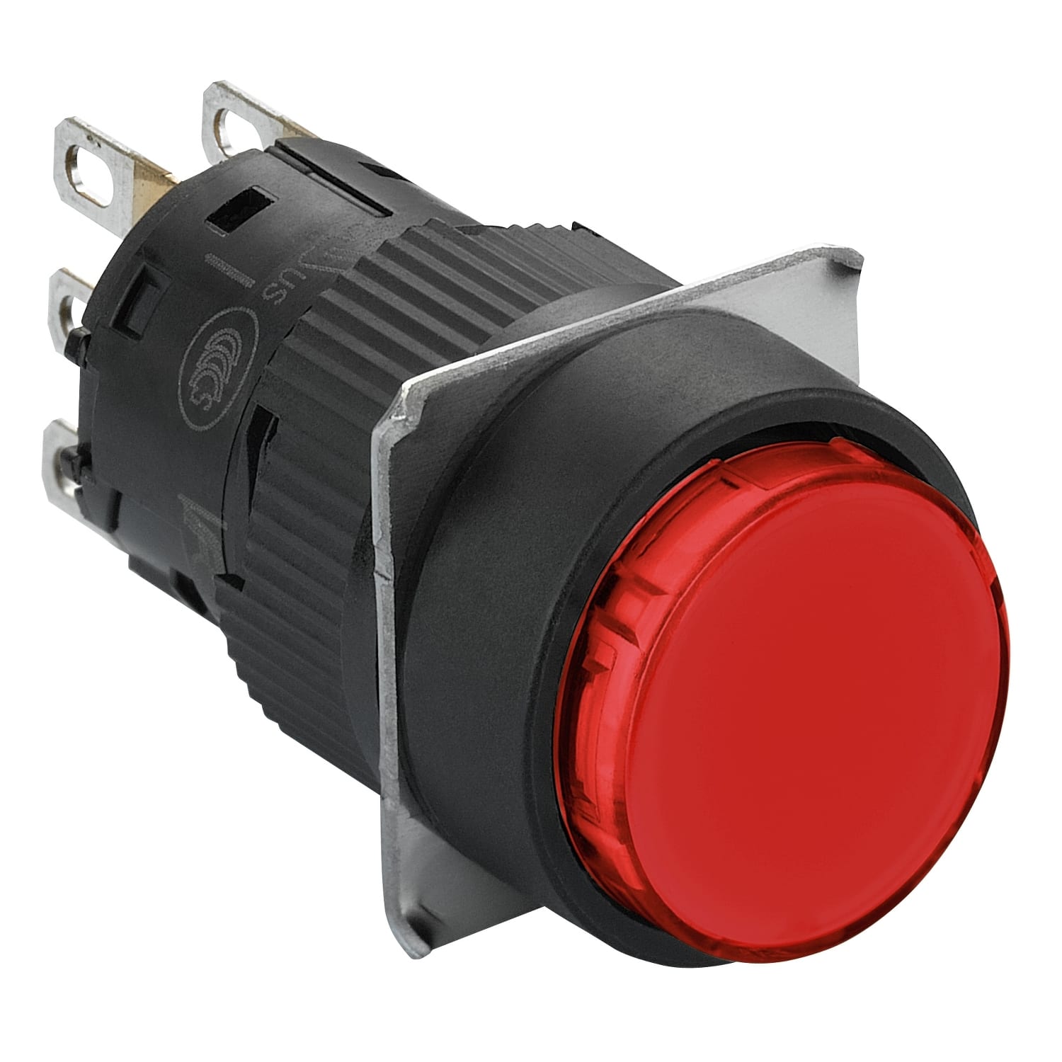 SCHNEIDER ELECTRIC - Pulsante luminoso rosso Ø16 - filoghiera ad impulso - 24V - 1 NC/NO