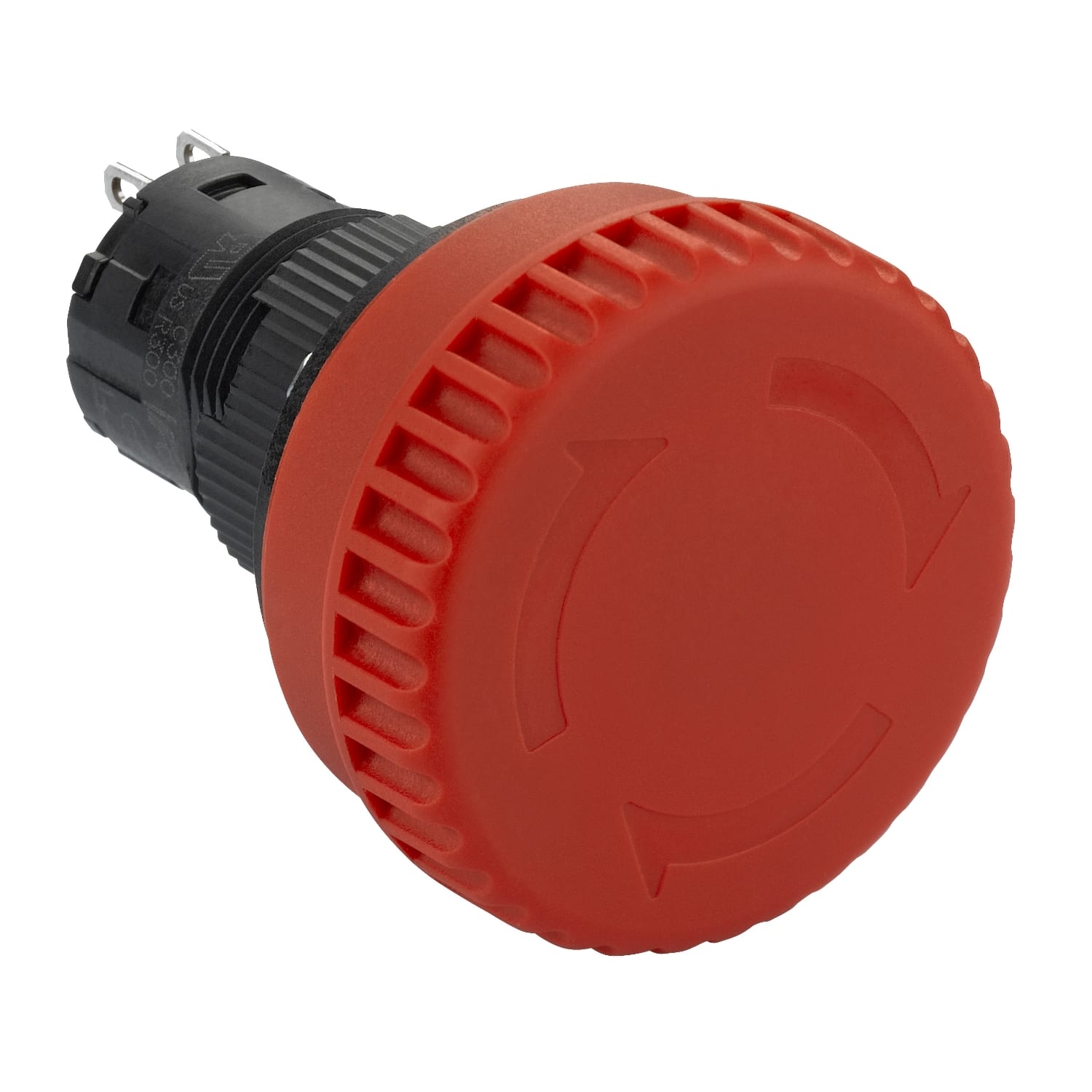SCHNEIDER ELECTRIC - Arresto di emergenza Ø16mm non luminoso testa Ø32mm sblocco rotazione 2 NC