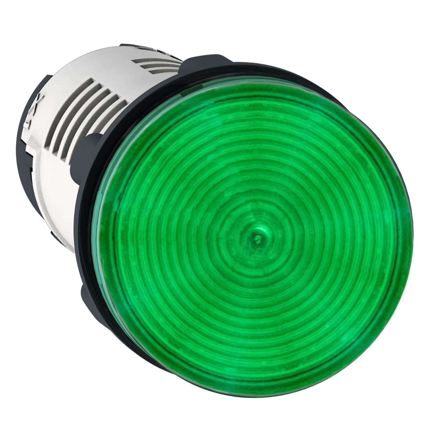 SCHNEIDER ELECTRIC - Lampada spia Ø22 - verde - LED INTEGRATO - 24V