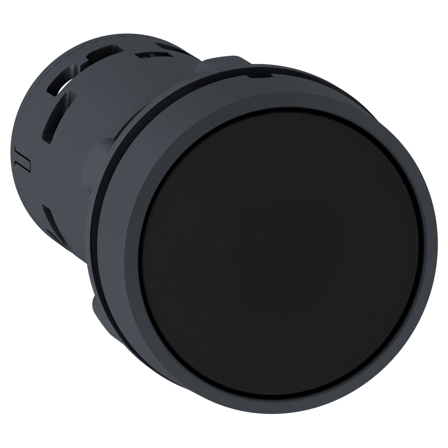SCHNEIDER ELECTRIC - Pulsante ad impulso nero - 1 NO