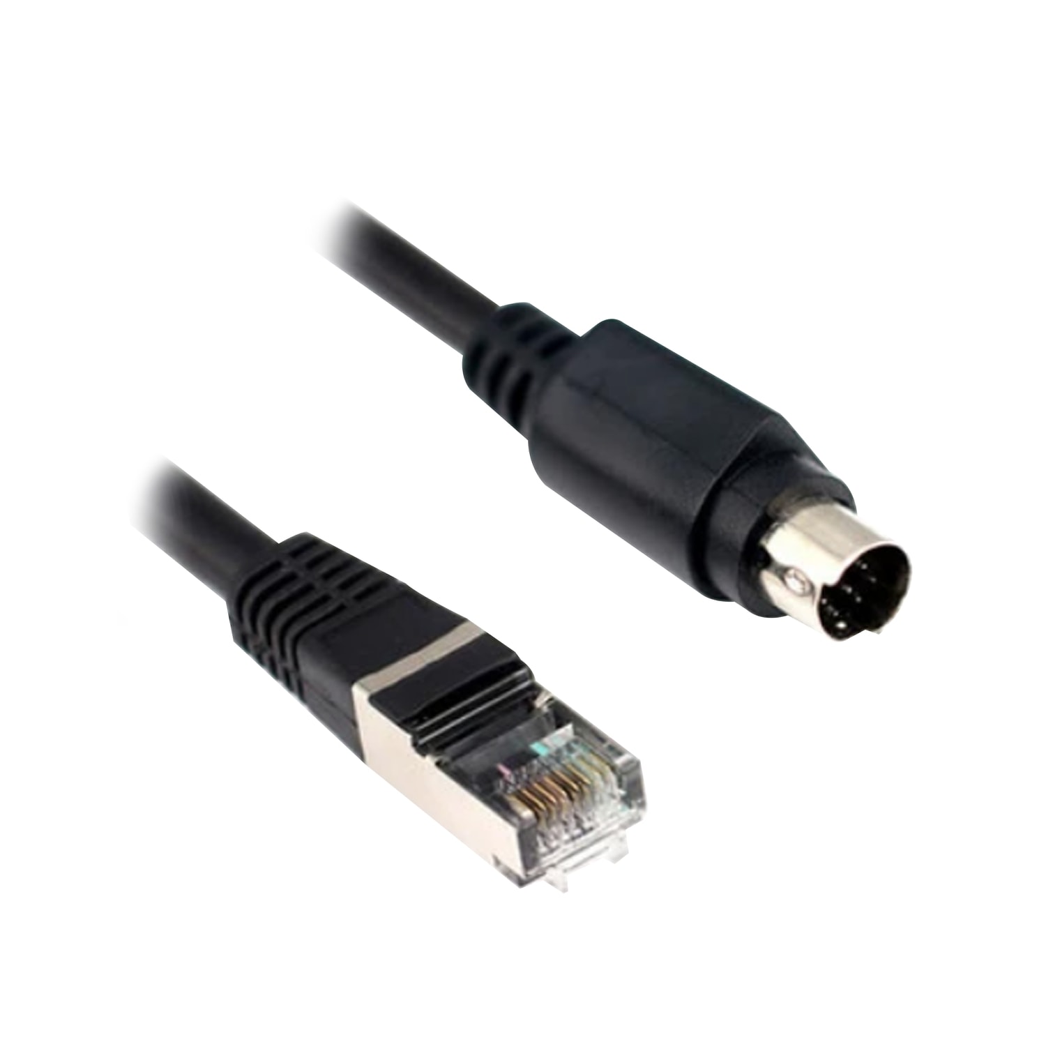 SCHNEIDER ELECTRIC - Collegamento seriale Uni-Telway/Modbus - L = 2,5 m - 1 mini DIN femmina + RJ45