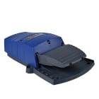 SCHNEIDER ELECTRIC - Interruttore a pedale singolo XPE-B senza protezione plastica blu 2NC+2NO