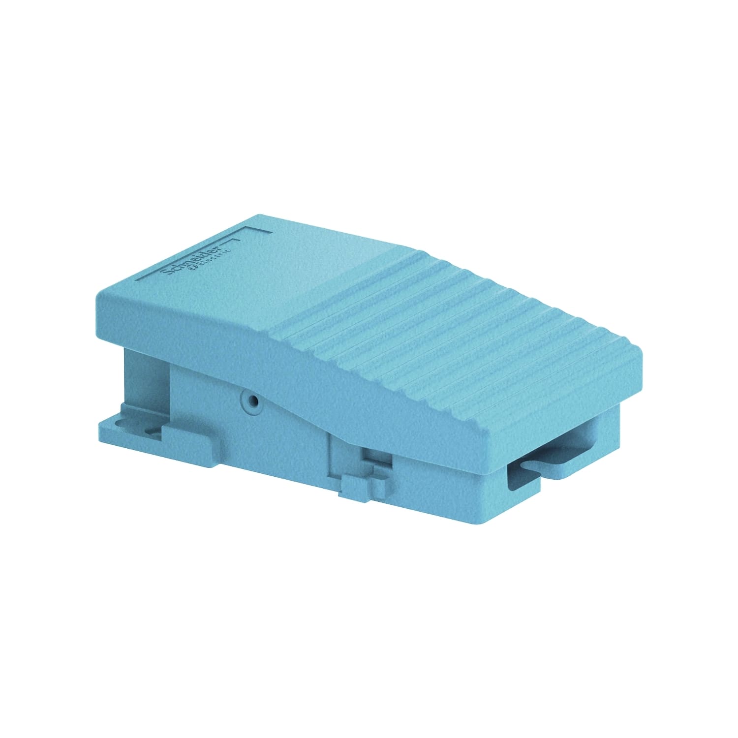 SCHNEIDER ELECTRIC - Interruttore a pedale singolo XPE-M - senza protezione metallo blu - 1NC+1NO