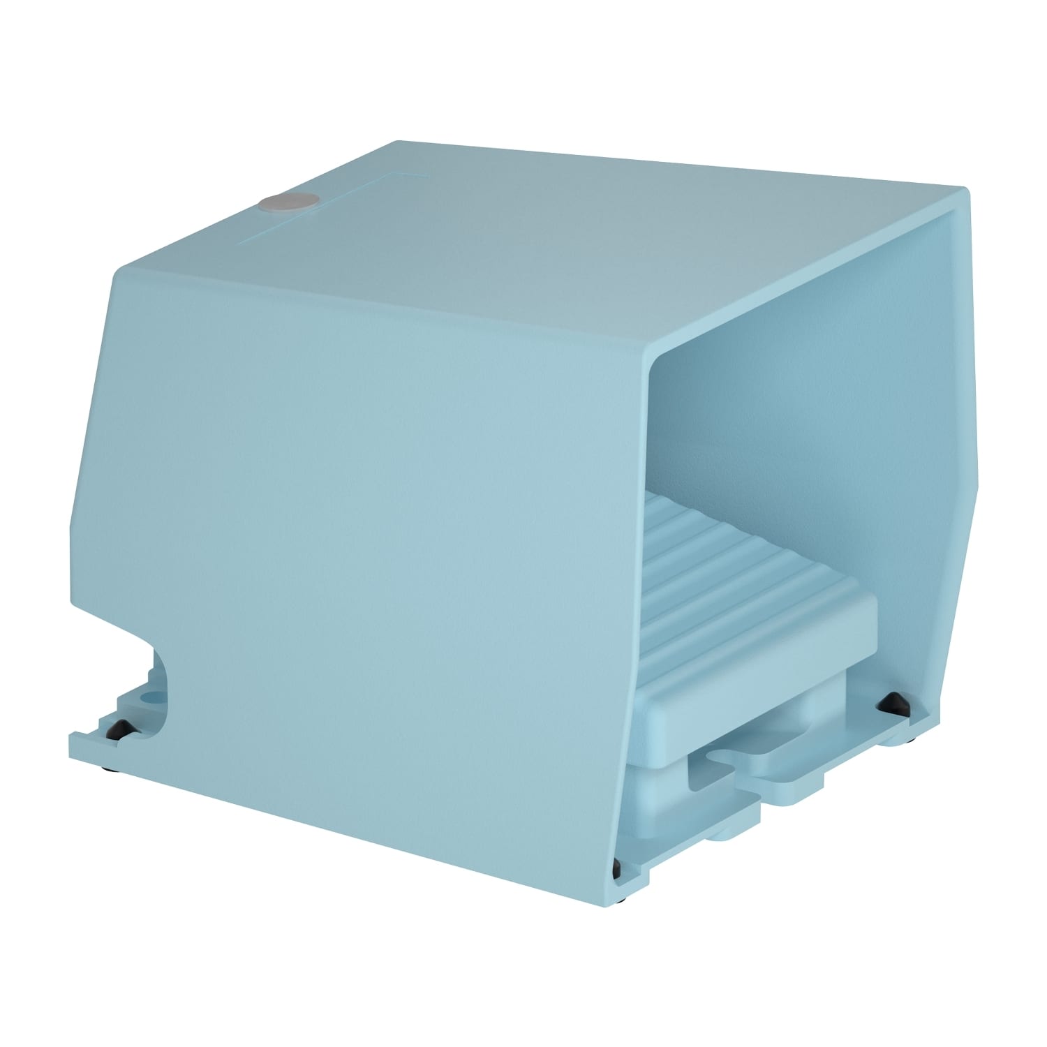 SCHNEIDER ELECTRIC - Interruttore a pedale singolo XPE-M c/protezione metallo blu - 1NC+1NO