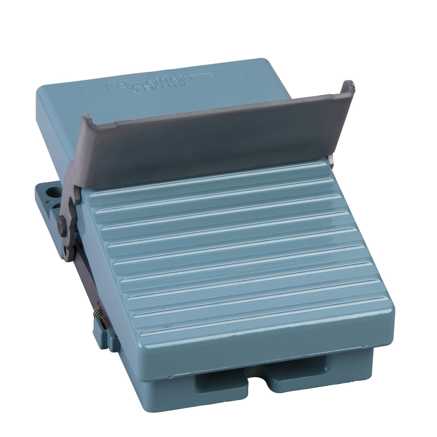 SCHNEIDER ELECTRIC - Interruttore a pedale singolo IP66 senza protezione metallo blu-1 NC+1 NO