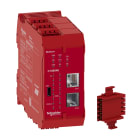 SCHNEIDER ELECTRIC - Controllore di sicurezza con comunicazione integrata, Modicon MCM, 8 ingressi, 4 uscite, monitoraggio, moduli di espansione, vite