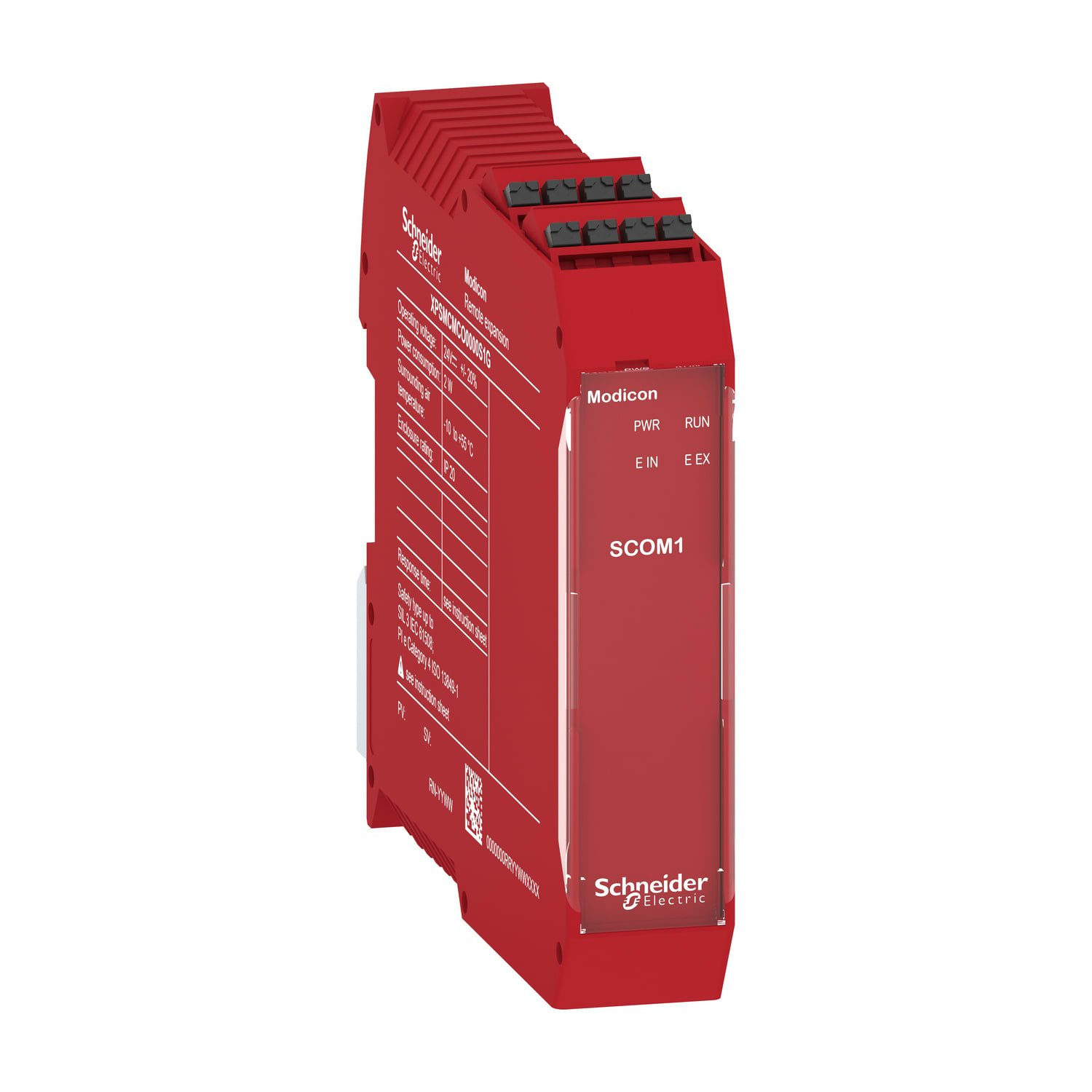 SCHNEIDER ELECTRIC - Modulo espansione di sicurezza, Modicon XPSMCM, per isole remotate 1 via, morsetti a molla