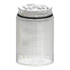 SCHNEIDER ELECTRIC - Elemento luminoso, Harmony XV4, colonna luminosa modulare Ø40mm, bianAC, fissa