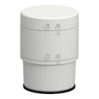SCHNEIDER ELECTRIC - Elemento base, Harmony XV6, colonna luminosa modulare Ø60mm, base 24V AC/DC con adattatore diretto/tubo, con coperchio, corpo di colore bianco