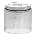 SCHNEIDER ELECTRIC - Elemento luminoso, Harmony XV6, colonna luminosa modulare Ø60mm, bianco, lampeggiante