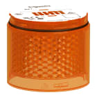 SCHNEIDER ELECTRIC - Elemento luminoso, Harmony XVB7, arancione, Ø70mm, luce fissa