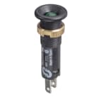 SCHNEIDER ELECTRIC - Lampada spia Ø8 - IP40 - verde - LED sporgente - 48V - faston