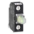 SCHNEIDER ELECTRIC - Elemento luminoso per pulsantiere - bianco - LED integrato - 24 V