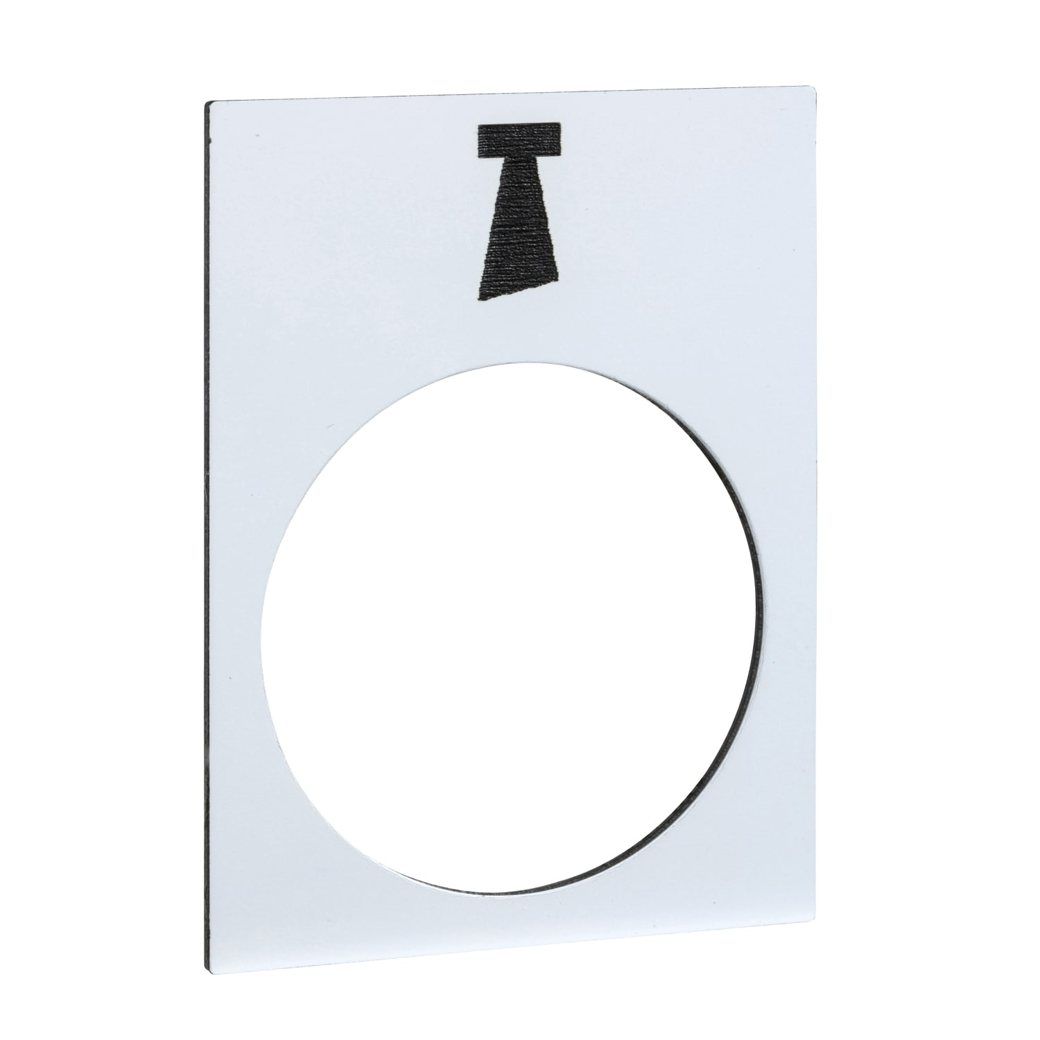 SCHNEIDER ELECTRIC - Etichetta - 30×40mm - bianco - clacson