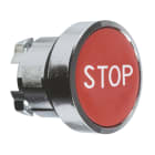SCHNEIDER ELECTRIC - Testa pulsante Ø22 - ad impulso - filoghiera - rossa - stop