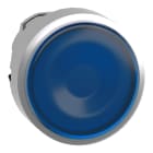 SCHNEIDER ELECTRIC - Testa pulsante luminoso Ø22 - blu - per inserimento etichetta- per LED universale