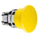 SCHNEIDER ELECTRIC - Testa pulsante Ø22 - ad impulso - fungo Ø40mm - giallo