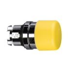 SCHNEIDER ELECTRIC - Testa pulsante Ø22 - ad impulso - fungo Ø30 - giallo