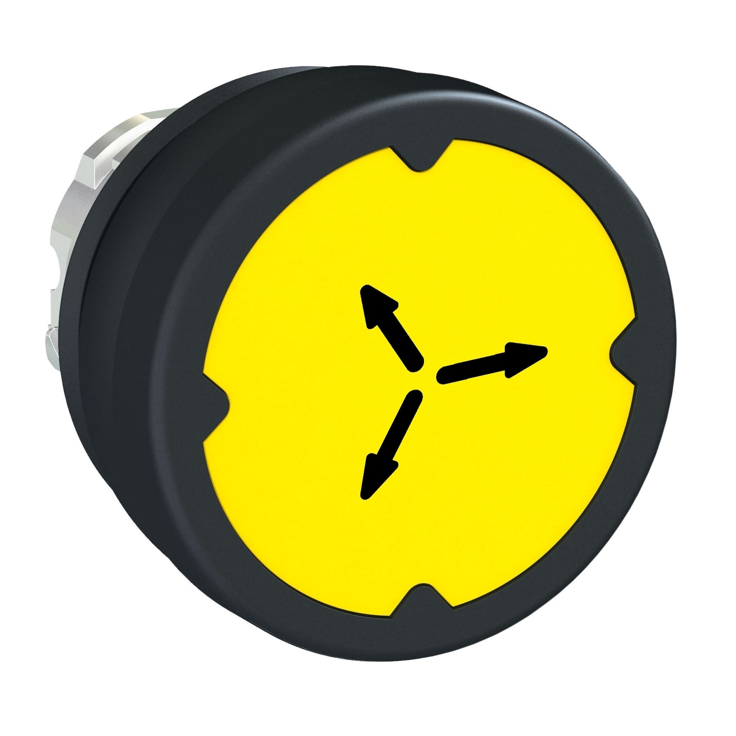 SCHNEIDER ELECTRIC - Testa pulsante diametro 37mm giallo