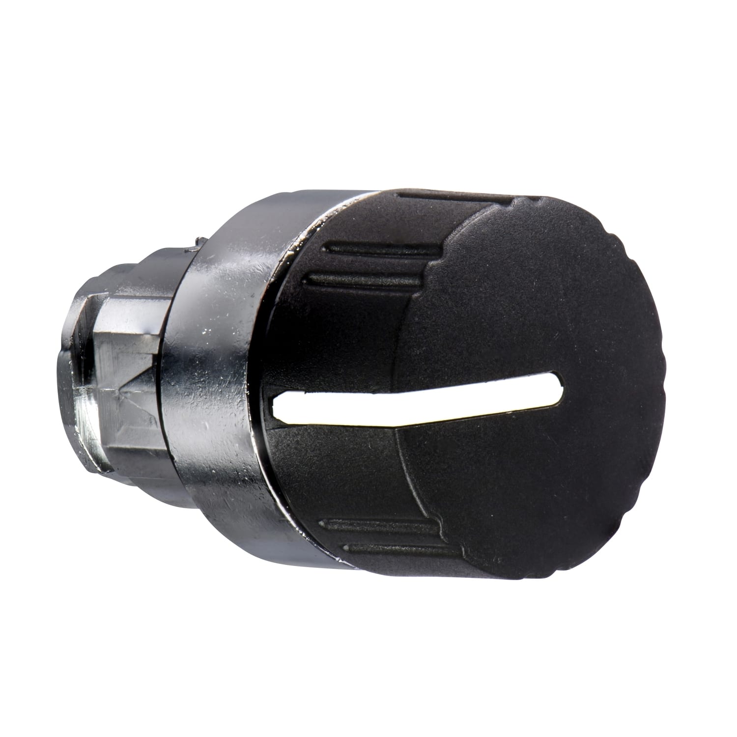 SCHNEIDER ELECTRIC - Testa selettore a rotella, Harmony XB4, metallo, nero, 22mm, 2 posizioni fisse