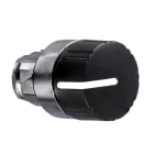 SCHNEIDER ELECTRIC - Testa selettore a rotella, Harmony XB4, metallo, nero, 22mm, 2 posizioni fisse
