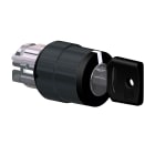 SCHNEIDER ELECTRIC - Testa selettore a chiave  Ø22 3 posizioni Ronis 455 estraz.chiave sx e estraz.chiave dx