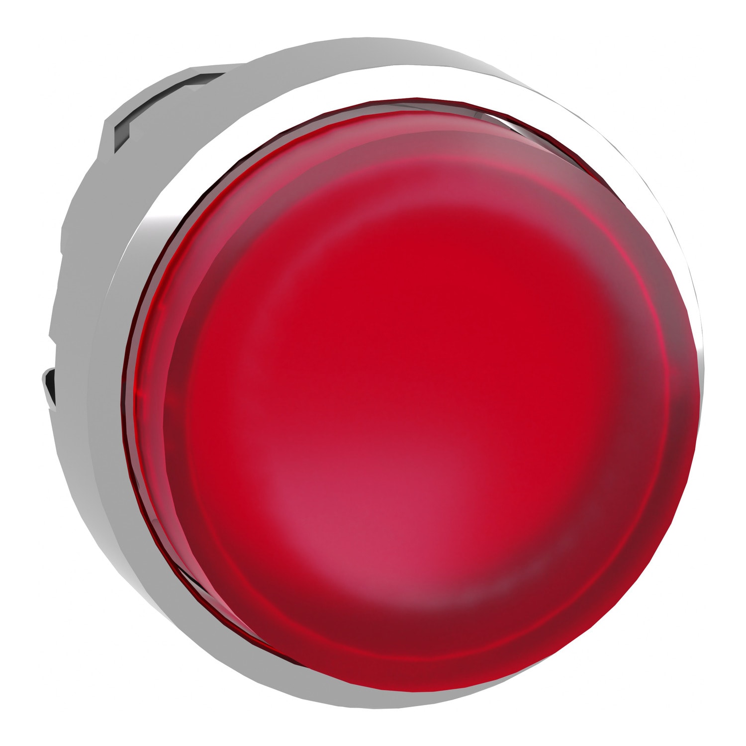 SCHNEIDER ELECTRIC - Testa pulsante luminoso Ø22- rosso- per LED universale