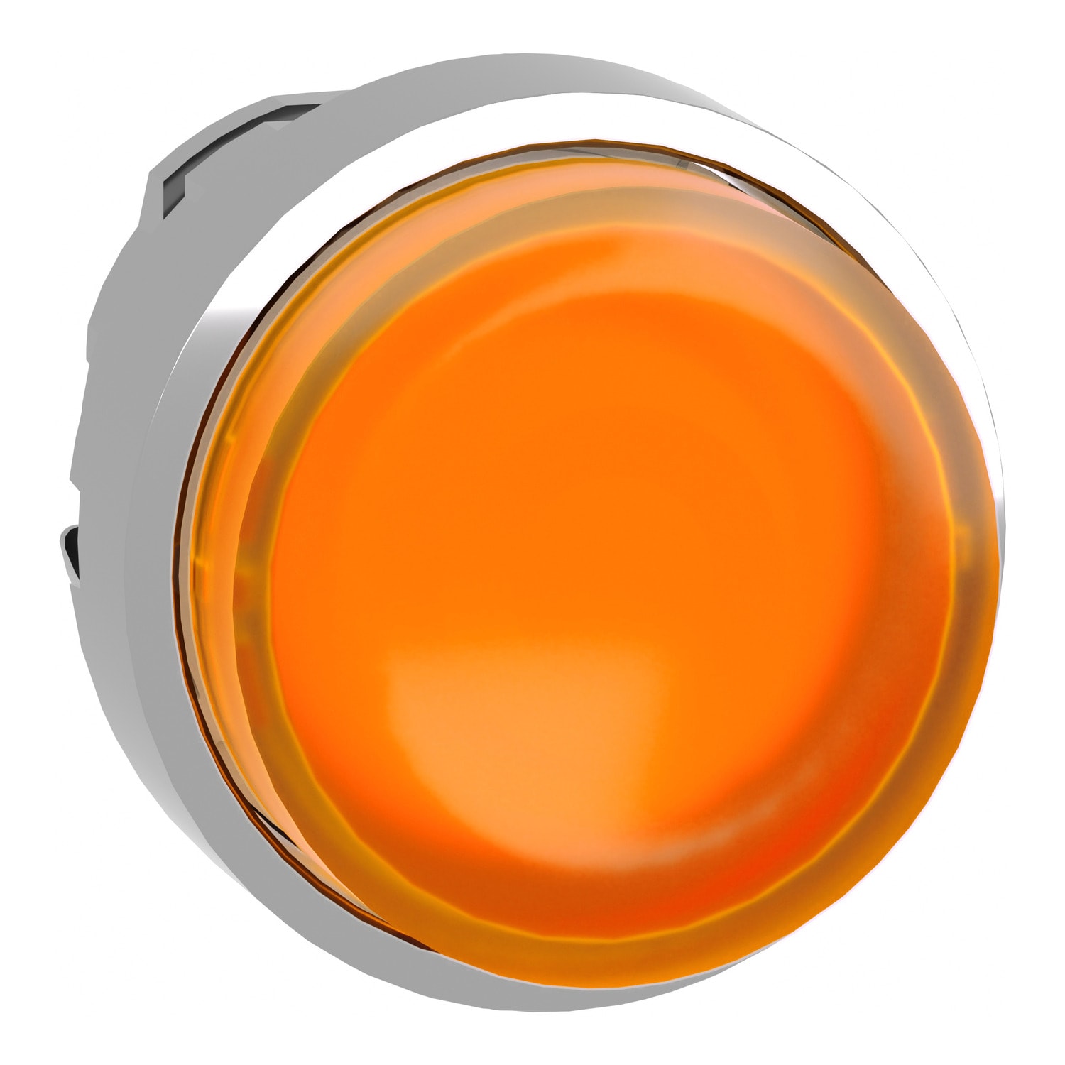 SCHNEIDER ELECTRIC - Testa pulsante luminoso Ø22 - ARANCIONE- per LED universale