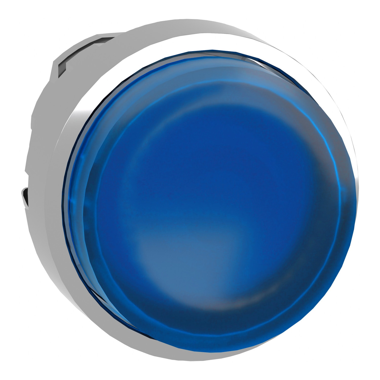 SCHNEIDER ELECTRIC - Testa pulsante luminoso Ø22 - blu- per LED universale