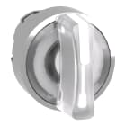 SCHNEIDER ELECTRIC - Testa selettore luminoso -Harmony XB4 - 3 posizioni Ø22 - bianco- per LED universale,metallo