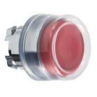 SCHNEIDER ELECTRIC - Testa pulsante Ø22 - sporgente—rossa - (silicone trasparente)